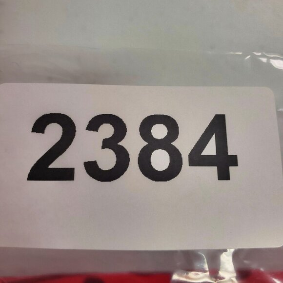 Lands End Womens Whimsigoth Velvet Burnout Top Size 2X Red Bow Keyhole Holiday - Picture 9 of 9